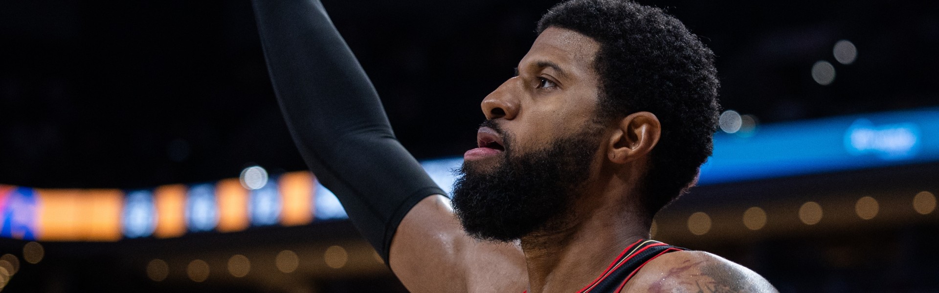 星空体育中国-打了10分钟好球！乔治全场11分5板2助 11分全是首节所得